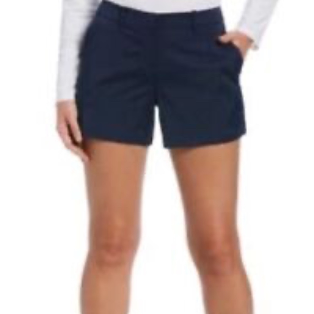 PGA TOUR Golf Women's Woven Shorts Peacoat Blue
